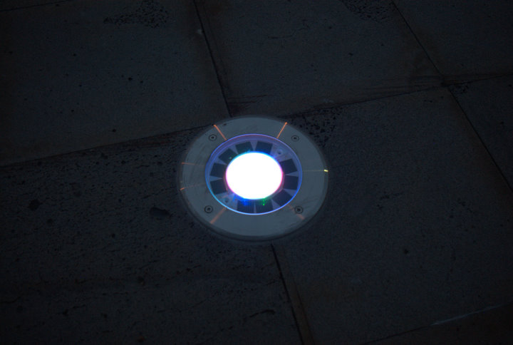 solar footpath light
